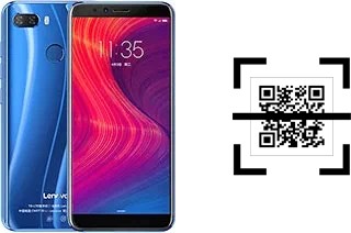 Wie lese ich QR-Codes auf einem Lenovo K5 play?