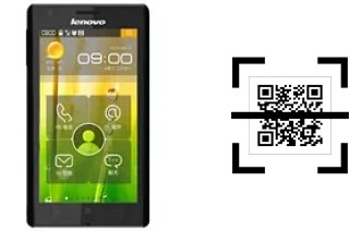 Wie lese ich QR-Codes auf einem Lenovo K800?