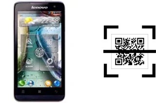 Wie lese ich QR-Codes auf einem Lenovo P770?