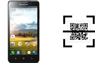 Wie lese ich QR-Codes auf einem Lenovo P780?