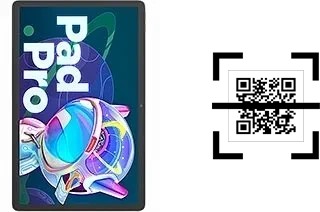 Wie lese ich QR-Codes auf einem Lenovo Pad Pro 2022?