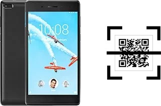 Wie lese ich QR-Codes auf einem Lenovo Tab 7 Essential?