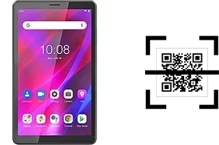 Wie lese ich QR-Codes auf einem Lenovo Tab M7 (3rd Gen)?