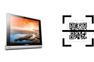 Wie lese ich QR-Codes auf einem Lenovo Yoga Tablet 10?