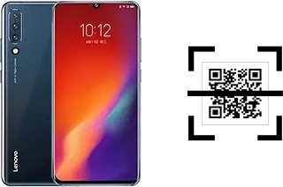 Wie lese ich QR-Codes auf einem Lenovo Z6?