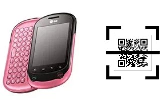 Wie lese ich QR-Codes auf einem LG Optimus Chat C550?