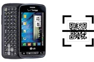 Wie lese ich QR-Codes auf einem LG Enlighten VS700?