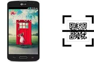 Wie lese ich QR-Codes auf einem LG F70?