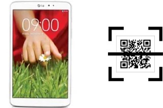 Wie lese ich QR-Codes auf einem LG G Pad 8.3?