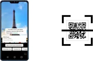 Wie lese ich QR-Codes auf einem LG G7+ ThinQ?