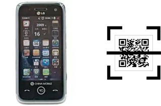 Wie lese ich QR-Codes auf einem LG GW880?