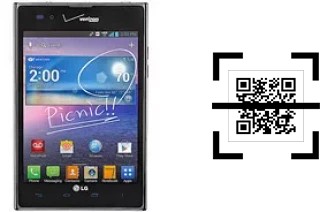 Wie lese ich QR-Codes auf einem LG Intuition VS950?