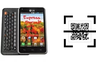 Wie lese ich QR-Codes auf einem LG Mach LS860?