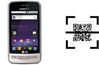 Wie lese ich QR-Codes auf einem LG Optimus M?