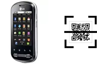 Wie lese ich QR-Codes auf einem LG Optimus Me P350?