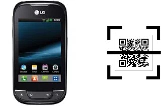 Wie lese ich QR-Codes auf einem LG Optimus Net?