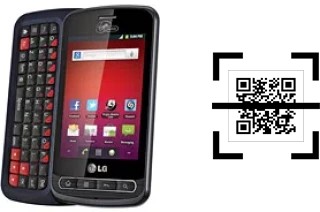 Wie lese ich QR-Codes auf einem LG Optimus Slider?