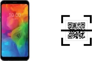 Wie lese ich QR-Codes auf einem LG Q7+?