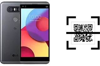 Wie lese ich QR-Codes auf einem LG Q8 (2017)?