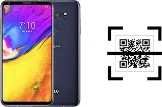 Wie lese ich QR-Codes auf einem LG V35 ThinQ?