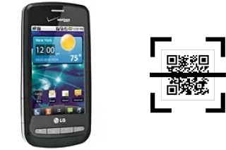 Wie lese ich QR-Codes auf einem LG Vortex VS660?