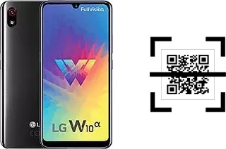 Wie lese ich QR-Codes auf einem LG W10 Alpha?