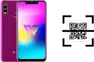 Wie lese ich QR-Codes auf einem LG W10?