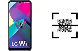 Wie lese ich QR-Codes auf einem LG W11?