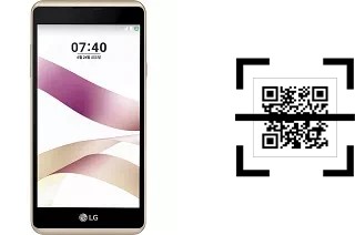 Wie lese ich QR-Codes auf einem LG X Skin?