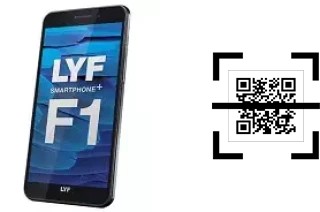 Wie lese ich QR-Codes auf einem Lyf F1?