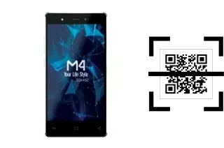 Wie lese ich QR-Codes auf einem M4Tel M4 SS4452?