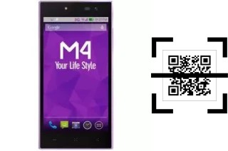 Wie lese ich QR-Codes auf einem M4Tel SS4345?