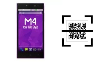 Wie lese ich QR-Codes auf einem M4Tel SS4350?