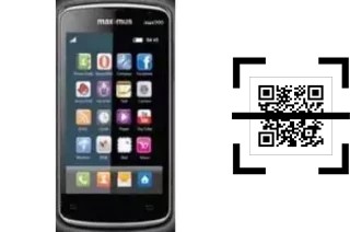 Wie lese ich QR-Codes auf einem Maximus MAX 990?