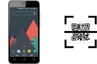 Wie lese ich QR-Codes auf einem Maxwest Astro 6?