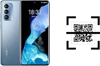 Wie lese ich QR-Codes auf einem Meizu 18?