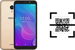 Wie lese ich QR-Codes auf einem Meizu C9 Pro?