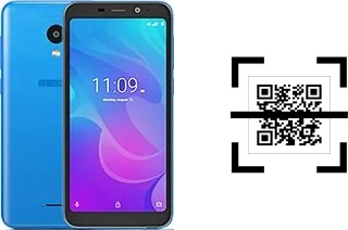 Wie lese ich QR-Codes auf einem Meizu C9?