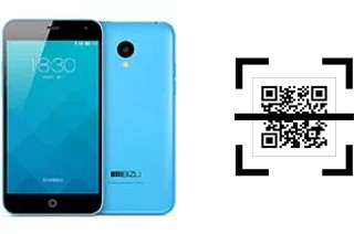 Wie lese ich QR-Codes auf einem Meizu M1?