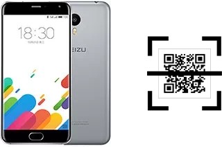 Wie lese ich QR-Codes auf einem Meizu M1 Metal?