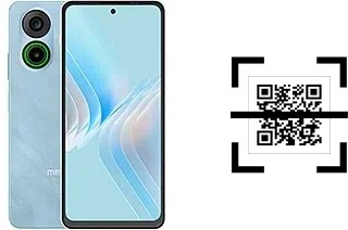 Wie lese ich QR-Codes auf einem Meizu Note 21 Pro?