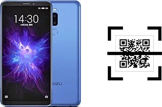 Wie lese ich QR-Codes auf einem Meizu Note 8?