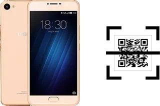 Wie lese ich QR-Codes auf einem Meizu U10?