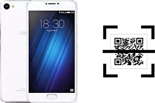 Wie lese ich QR-Codes auf einem Meizu U20?