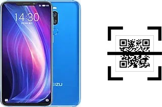 Wie lese ich QR-Codes auf einem Meizu X8?