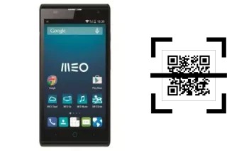 Wie lese ich QR-Codes auf einem Meo Smart A40?