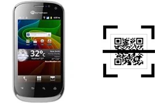 Wie lese ich QR-Codes auf einem Micromax A75?