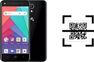 Wie lese ich QR-Codes auf einem Micromax Bharat Go?