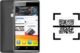 Wie lese ich QR-Codes auf einem Micromax Canvas Fire 4G Q411?