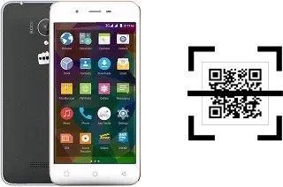 Wie lese ich QR-Codes auf einem Micromax Canvas Spark Q380?